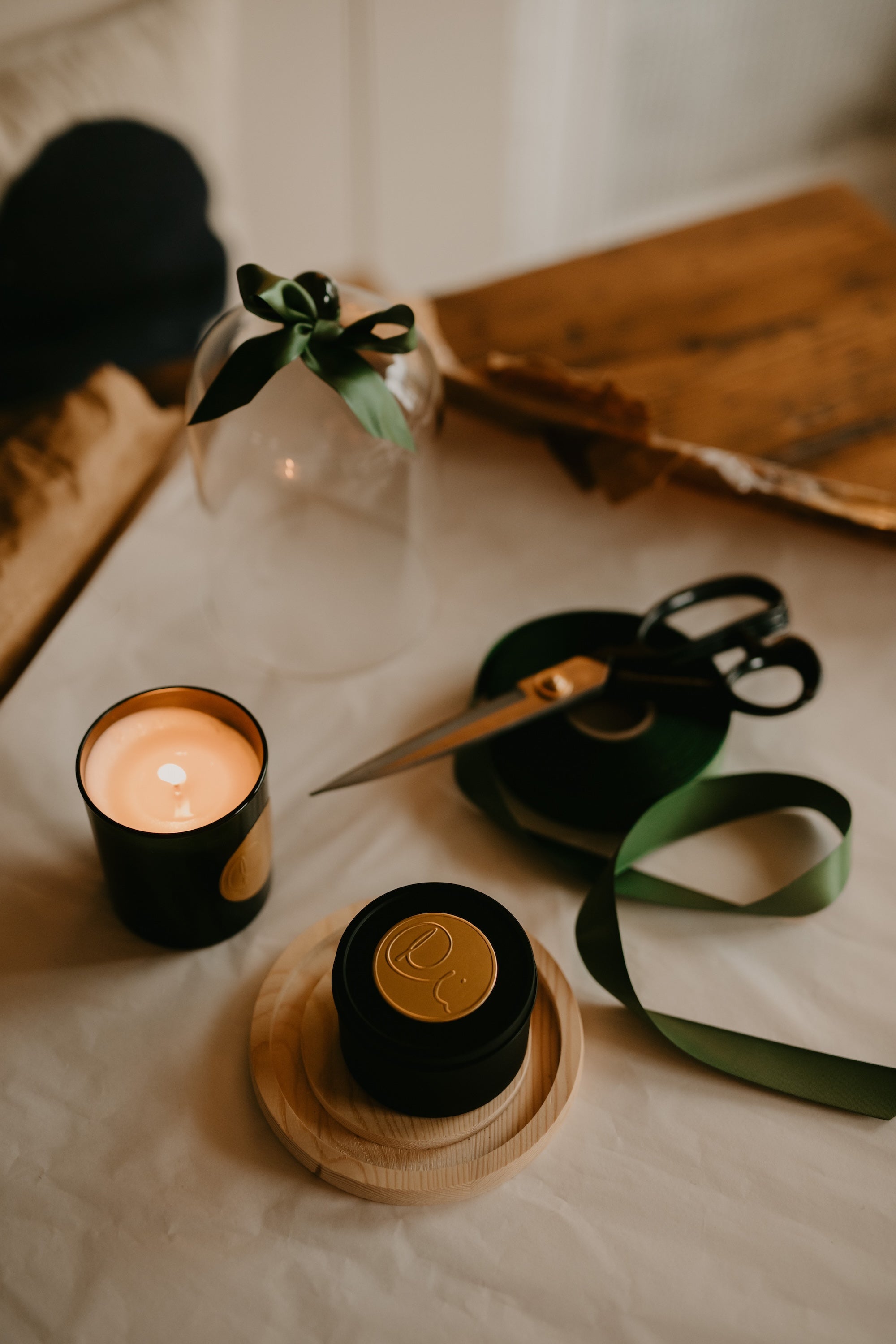 Travel Candle 20cl - Frankincense, Leather & Smoke